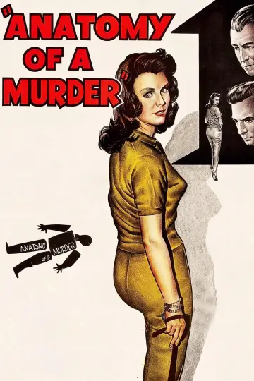 Plakat do filmu "Anatomia morderstwa" #111154