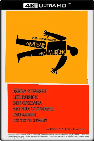 Plakat do filmu "Anatomia morderstwa" #753285