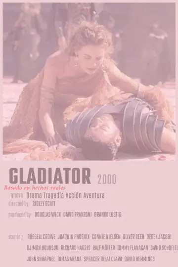 Plakat do filmu "Gladiator" #1528887