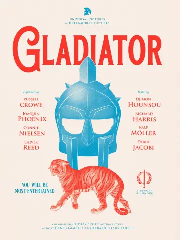 Plakat do filmu "Gladiator" #911030