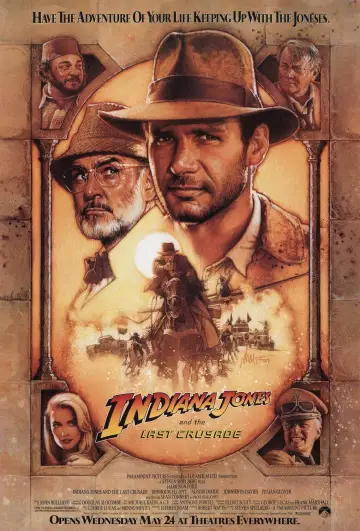 Plakat do filmu "Indiana Jones i ostatnia krucjata" #184831
