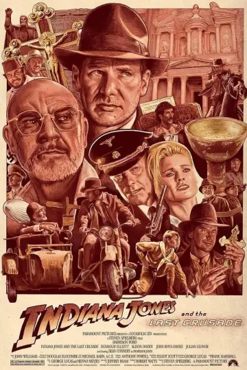 Plakat do filmu "Indiana Jones i ostatnia krucjata" #184868