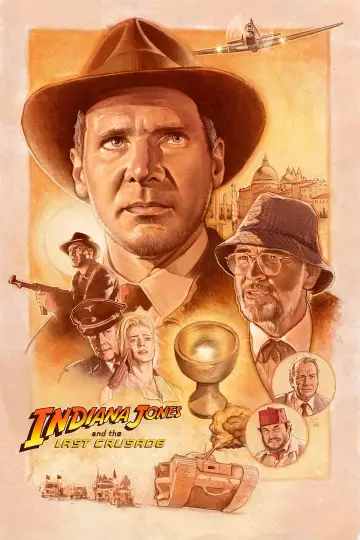 Plakat do filmu "Indiana Jones i ostatnia krucjata" #184871