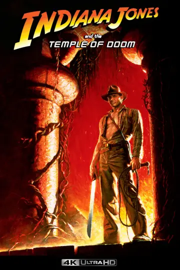 Plakat do filmu "Indiana Jones i Świątynia Zagłady" #41849