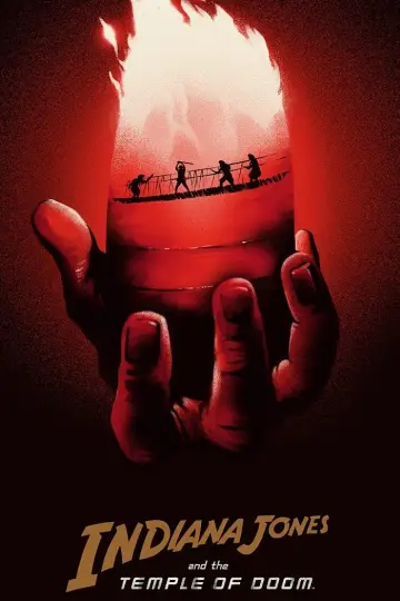Plakat do filmu "Indiana Jones i Świątynia Zagłady" #41859
