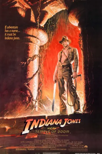 Plakat do filmu "Indiana Jones i Świątynia Zagłady" #41861