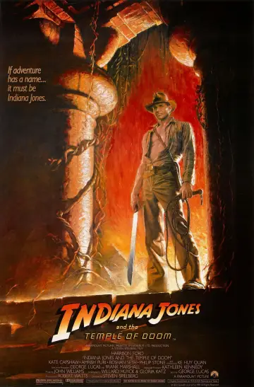 Plakat do filmu "Indiana Jones i Świątynia Zagłady" #41865