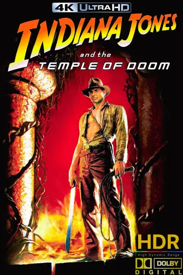 Plakat do filmu "Indiana Jones i Świątynia Zagłady" #41866