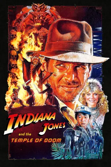 Plakat do filmu "Indiana Jones i Świątynia Zagłady" #41867