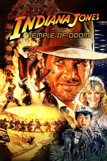 Plakat do filmu "Indiana Jones i Świątynia Zagłady" #443571