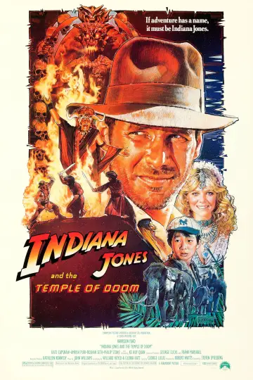 Plakat do filmu "Indiana Jones i Świątynia Zagłady" #587888