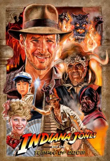 Plakat do filmu "Indiana Jones i Świątynia Zagłady" #587896