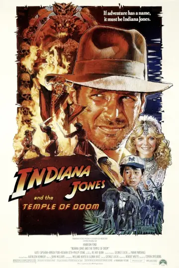 Plakat do filmu "Indiana Jones i Świątynia Zagłady" #587903