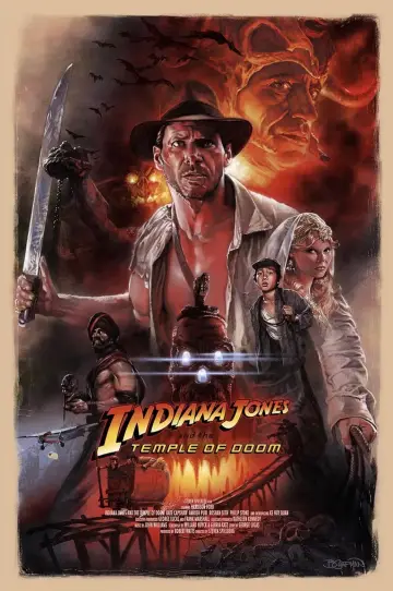 Plakat do filmu "Indiana Jones i Świątynia Zagłady" #587907