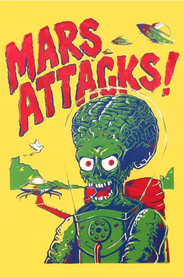 Plakat do filmu "Marsjanie atakują!" #650614