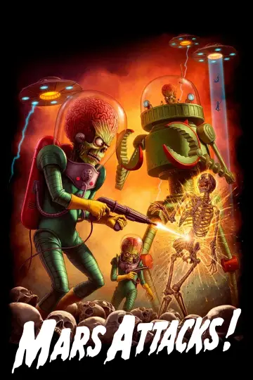 Plakat do filmu "Marsjanie atakują!" #650618