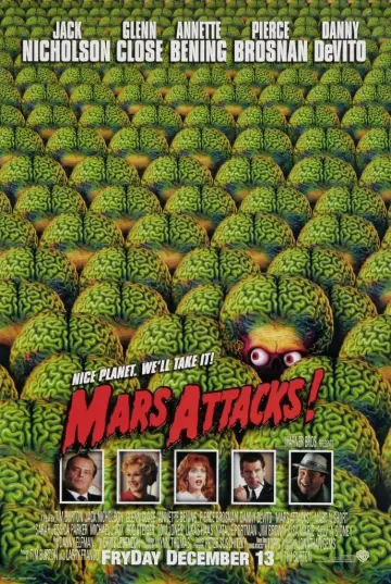 Plakat do filmu "Marsjanie atakują!" #88648