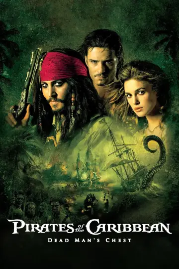 Plakat do filmu "Piraci z Karaibów. Skrzynia umarlaka" #222896