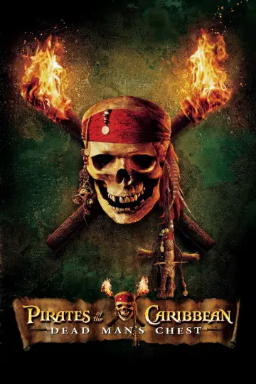 Plakat do filmu "Piraci z Karaibów. Skrzynia umarlaka" #564307