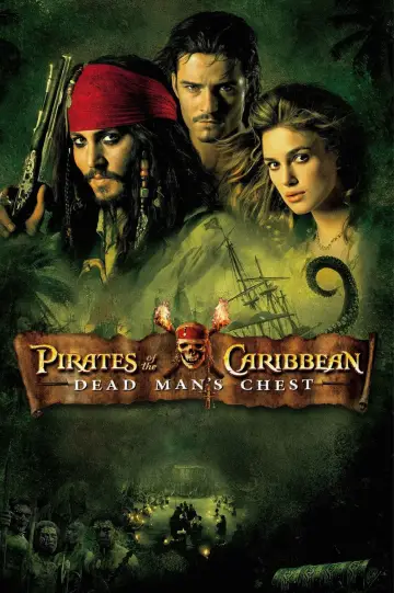 Plakat do filmu "Piraci z Karaibów. Skrzynia umarlaka" #564308