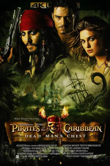 Plakat do filmu "Piraci z Karaibów. Skrzynia umarlaka" #564309