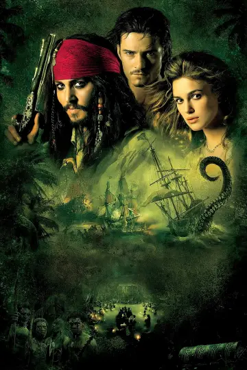 Plakat do filmu "Piraci z Karaibów. Skrzynia umarlaka" #959496