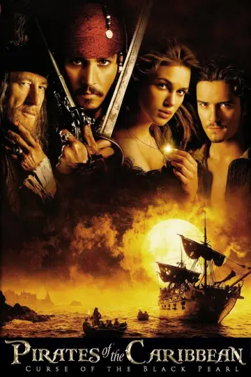 Plakat do filmu "Piraci z Karaibów. Klątwa Czarnej Perły" #12829