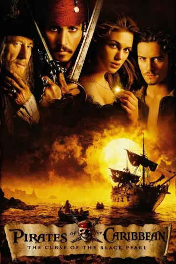 Plakat do filmu "Piraci z Karaibów. Klątwa Czarnej Perły" #12830