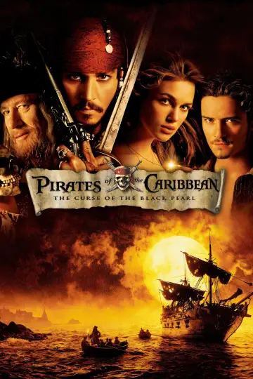 Plakat do filmu "Piraci z Karaibów. Klątwa Czarnej Perły" #1643809