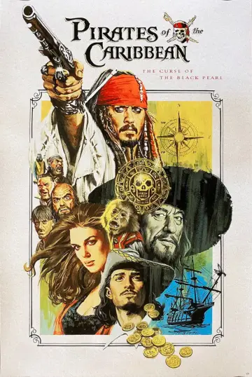 Plakat do filmu "Piraci z Karaibów. Klątwa Czarnej Perły" #551145