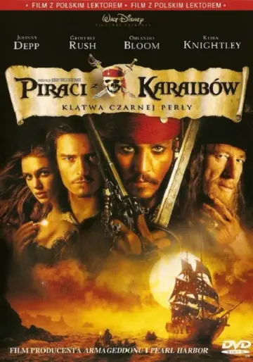 Plakat do filmu "Piraci z Karaibów. Klątwa Czarnej Perły" #551148