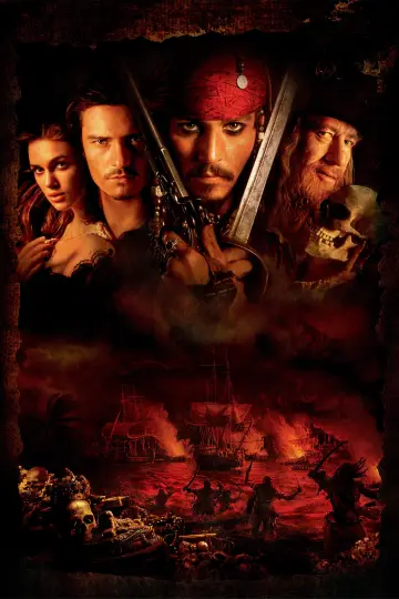 Plakat do filmu "Piraci z Karaibów. Klątwa Czarnej Perły" #959295