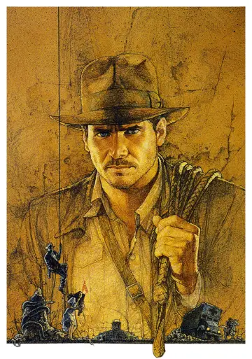 Plakat do filmu "Indiana Jones i poszukiwacze zaginionej Arki" #573094