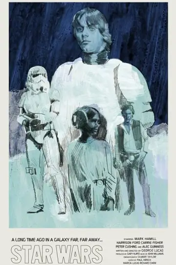 Plakat do filmu "Gwiezdne wojny" #1855196