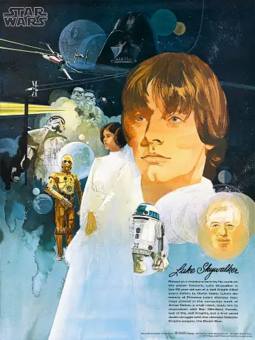 Plakat do filmu "Gwiezdne wojny" #546823
