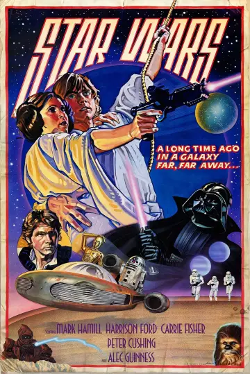 Plakat do filmu "Gwiezdne wojny" #800