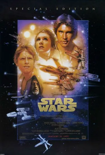 Plakat do filmu "Gwiezdne wojny" #833