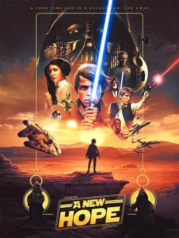 Plakat do filmu "Gwiezdne wojny" #863
