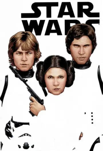 Plakat do filmu "Gwiezdne wojny" #924