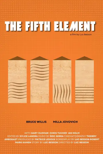Plakat do filmu "Piąty element" #189857