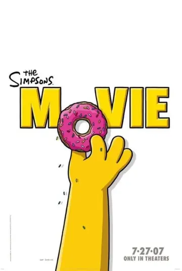 Plakat do filmu "Simpsonowie: Wersja kinowa" #23346