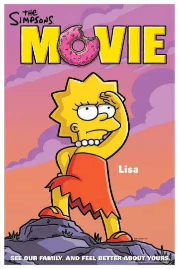 Plakat do filmu "Simpsonowie: Wersja kinowa" #595172