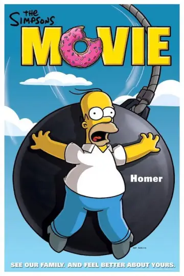 Plakat do filmu "Simpsonowie: Wersja kinowa" #595174