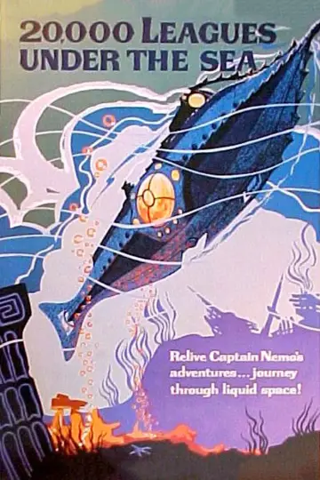 Plakat do filmu "20 000 mil podmorskiej żeglugi" #135768