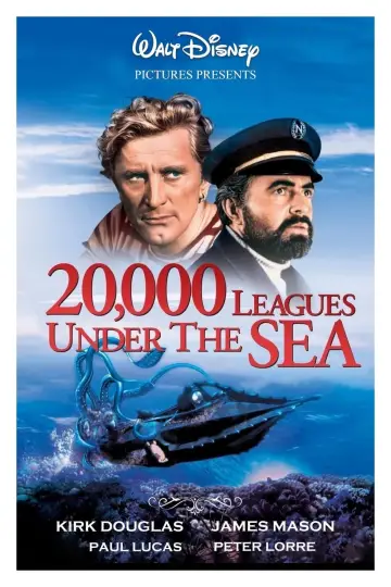 Plakat do filmu "20 000 mil podmorskiej żeglugi" #135772