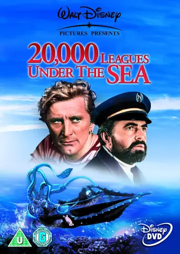 Plakat do filmu "20 000 mil podmorskiej żeglugi" #135773