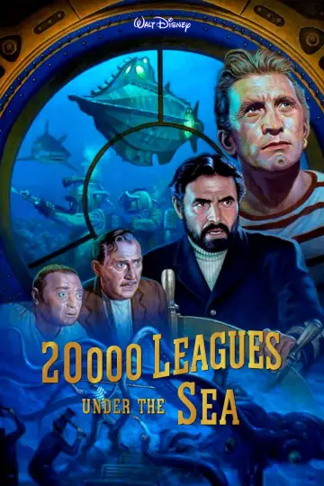 Plakat do filmu "20 000 mil podmorskiej żeglugi" #879286