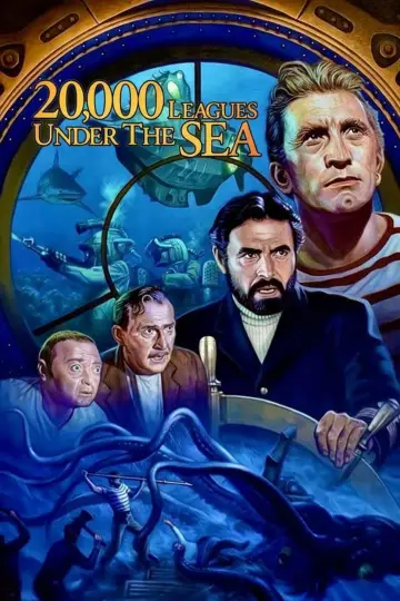Plakat do filmu "20 000 mil podmorskiej żeglugi" #879287