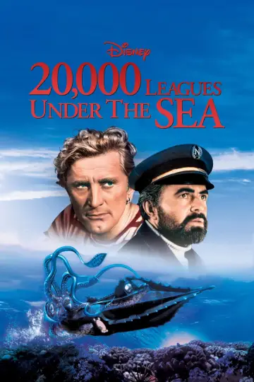 Plakat do filmu "20 000 mil podmorskiej żeglugi" #879289