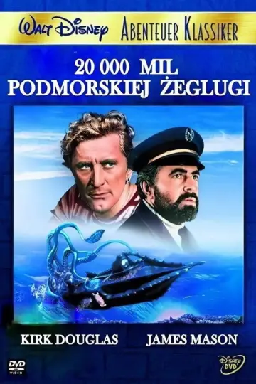 Plakat do filmu "20 000 mil podmorskiej żeglugi" #879297